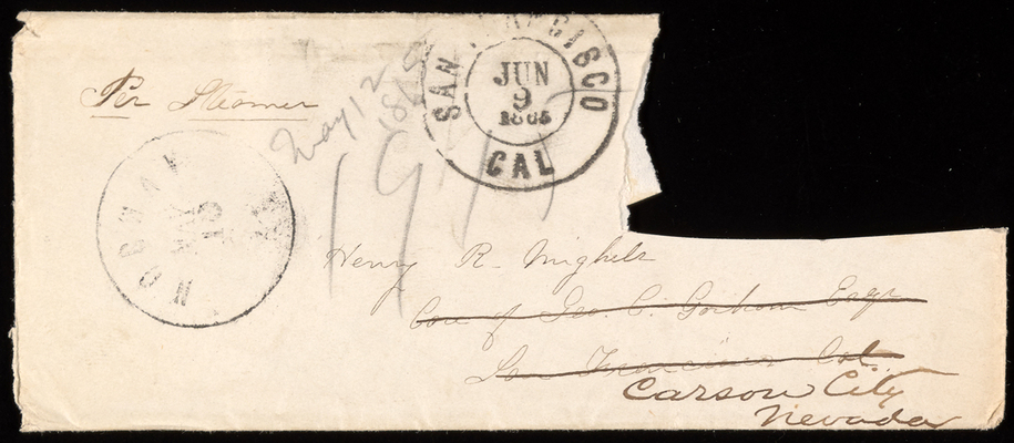 May 12, 1865 envelope