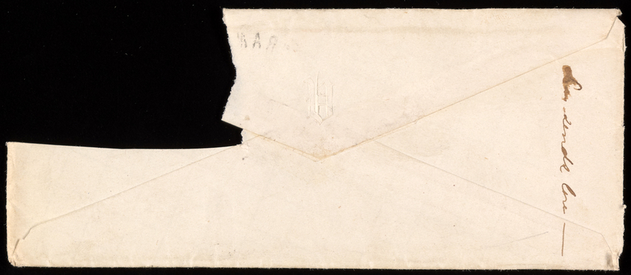 May 12, 1865 envelope (back)