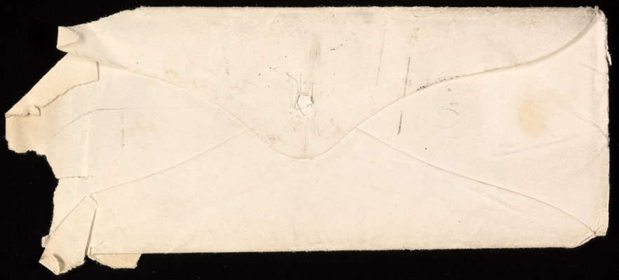 September 23, 1865 envelope (back)