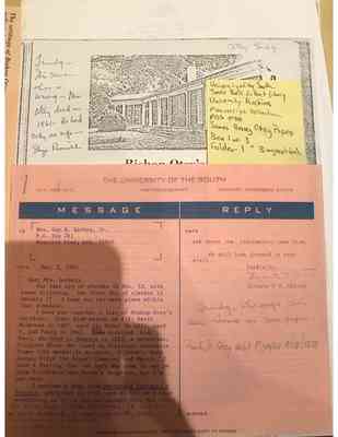 James Hervey Otey Papers Box 1 Folder 1 Document 1