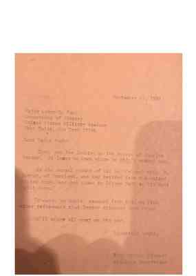 Charles Barney Biographical File Document 4