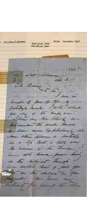 Charles Barney Papers Box 1 Document  142