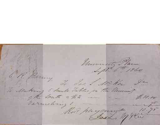 Charles Barney Papers Box 1 Document  91