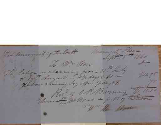 Charles Barney Papers Box 1 Document  92