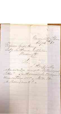 Charles Barney Papers Box 1 Document  98