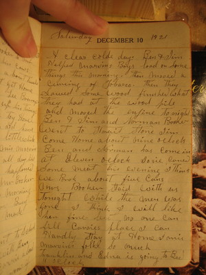 Saturday December 10, 1921