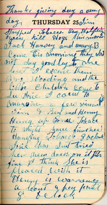 Thursday, November 25, 1920