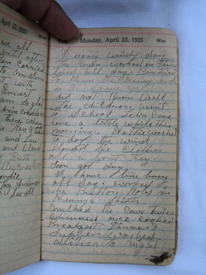 Monday, April 23, 1923