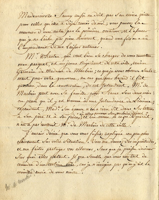 Letter from Barthelemi Tardiveau to St. John de Crevecoeur, 9 December 1788