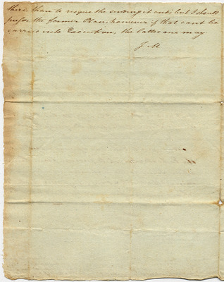 Letter from John May to Samuel Beall, 17 August 1779