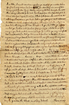 Letter from Jonathan Clark to Isaac Hite, 5 December 1807
