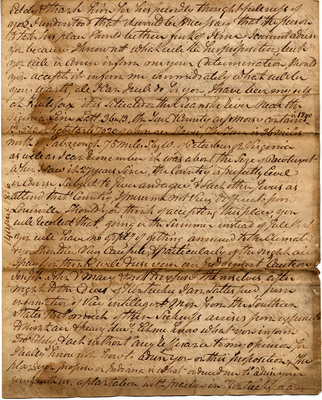 Letter from John and Susan Corlis to Joseph, George, and Mary Ann Corlis, 14 April 1816