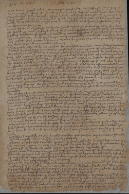 1680 Broadside, Verso, Q1