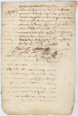 1739 | contract for trade with Choctaw people | FRENCH