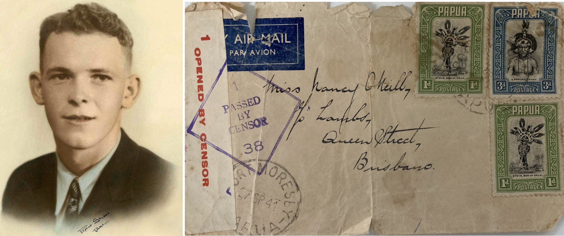 Alan and Nancy Hooper WW2 correspondence, 1941